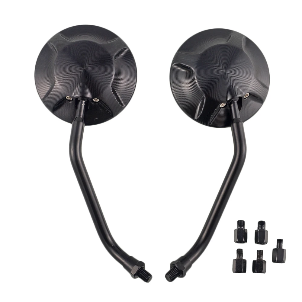 

Universal Motorcycle CNC Mirrors 8mm 10mm Side Rear View Mirror For Honda Yamaha Suzuki Kawasaki Street bike Scooter Offroad