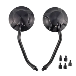 Universal Motorcycle CNC Mirrors 8mm 10mm Side Rear View Mirror For Honda Yamaha Suzuki Kawasaki Street bike Scooter Offroad