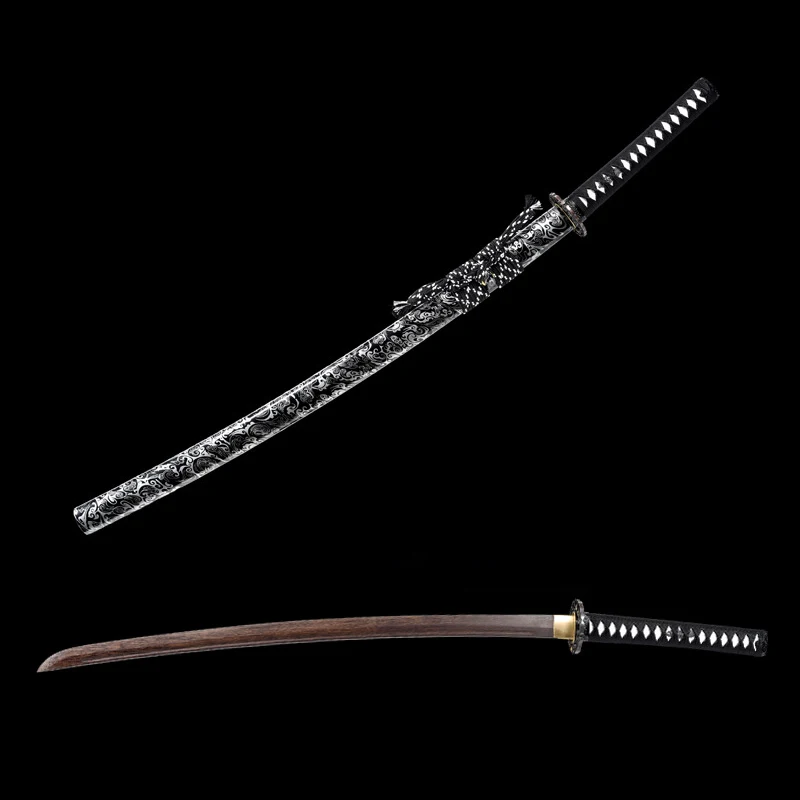 103Cm Cao Cấp Iaido Wenge Thanh Kiếm Gỗ Vũ Khí Nhật Bản Yamashiro Ninja Võ Sĩ Đạo Mới Bắt Đầu Đào Tạo Dao Bộ Sưu Tập