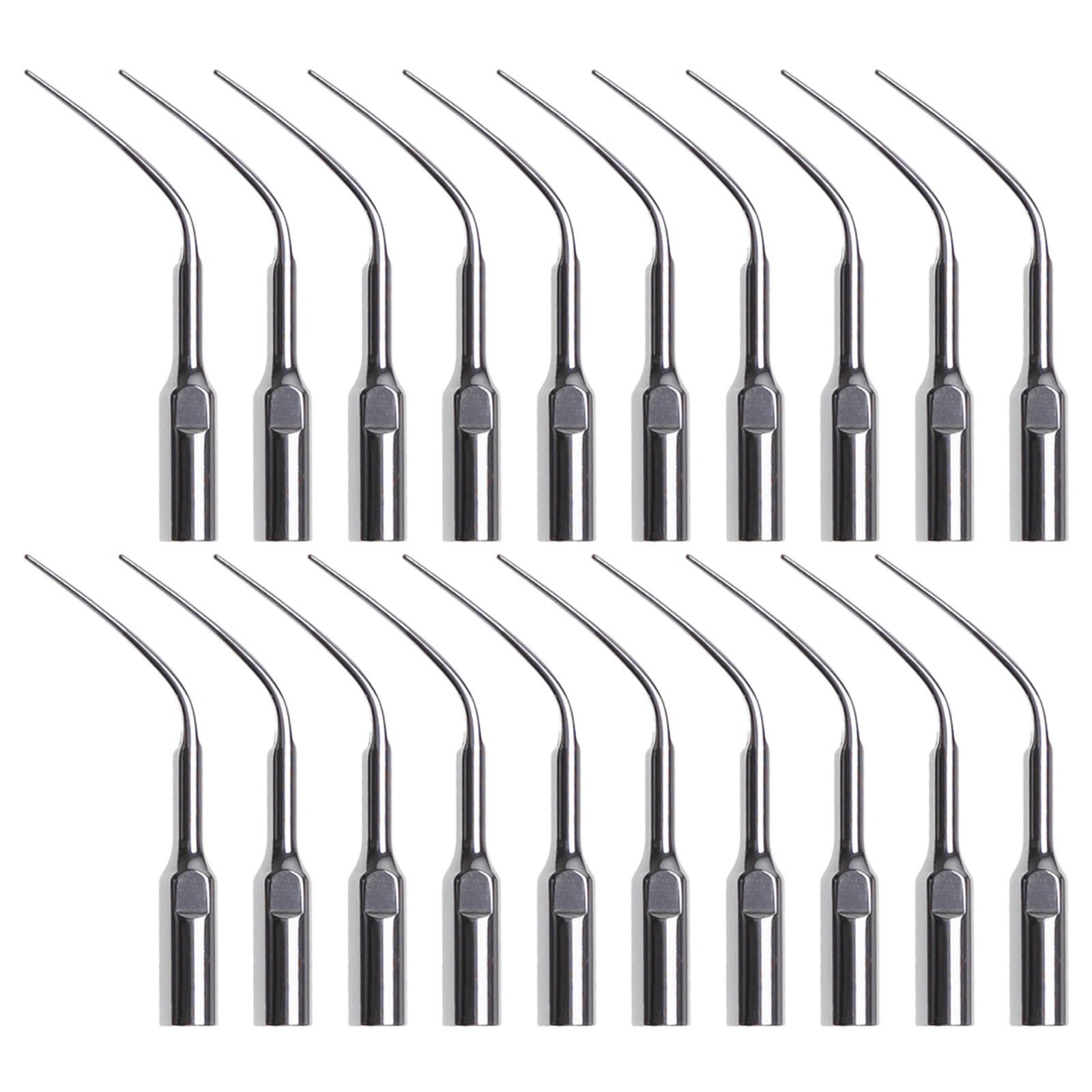 20Pcs DTE/SATELEC Style  PD4  Dental Ultrasonic Scaler Scaling Perio Tips for handpieces