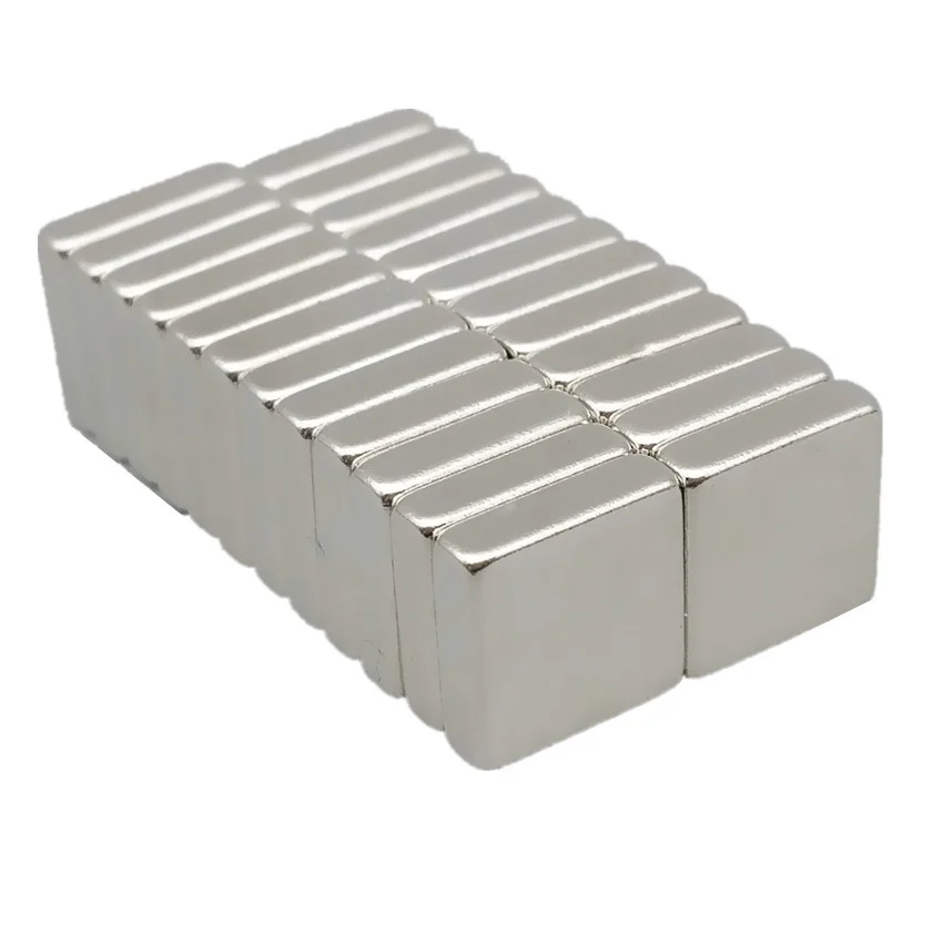 

100pcs NdFeB Block for DIY Bait Plate 10x10x3 mm Neodymium Permanent Magnets Rare Earth Industry Magnet