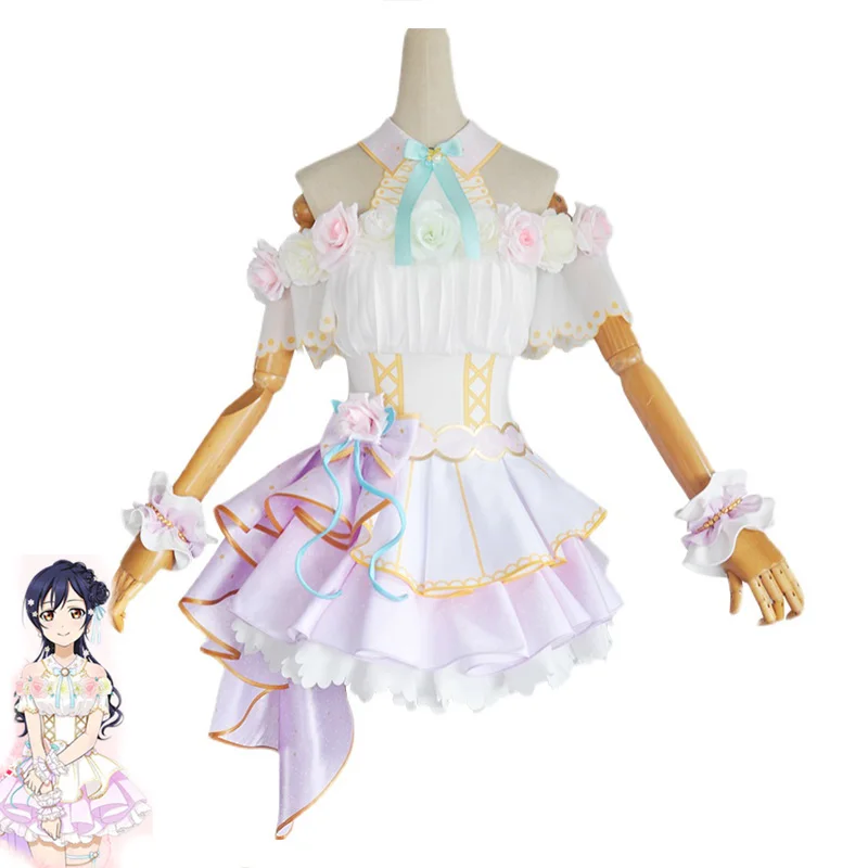 

LoveLive Cosplay Costume Love Live Sonoda Umi Cosplay Dress Anime Suit Women Halloween Carnival Uniforms Custom Made