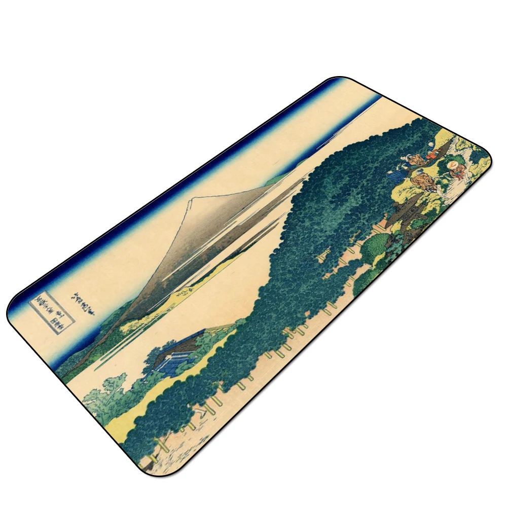 MRGLZY 400X900MM Large Mouse Pad Japanese Ukiyo-e Computer Pad Keyboard Rest Gaming Accessories Desk Pad