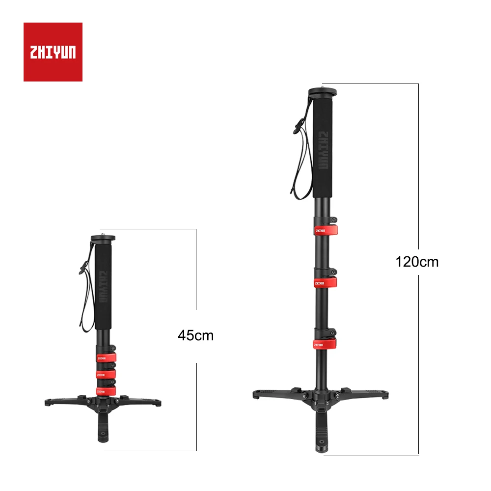 Zhiyun WEEBILL accessories TransMount telescopic monopod with lock, suitable for WEEBILL LAB, cranes 3 and 2, Crane Plus lock le