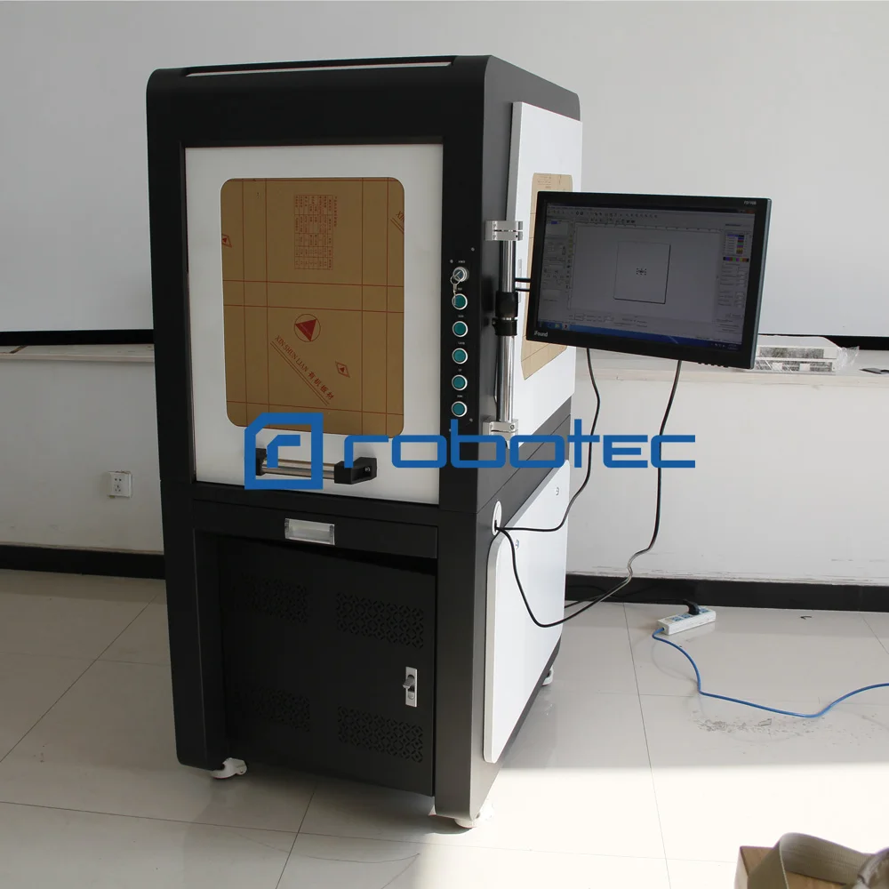 Machine de Marquage Laser à Fibre Scellée de Sécurité pour Bijoux, Macbook, Couverture d'Iphone, Ustensiles de Cuisine, Impression de Logos