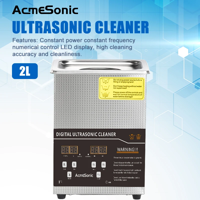 C series Power adjustment ultrasonic cleaner with 2 -30L Volume