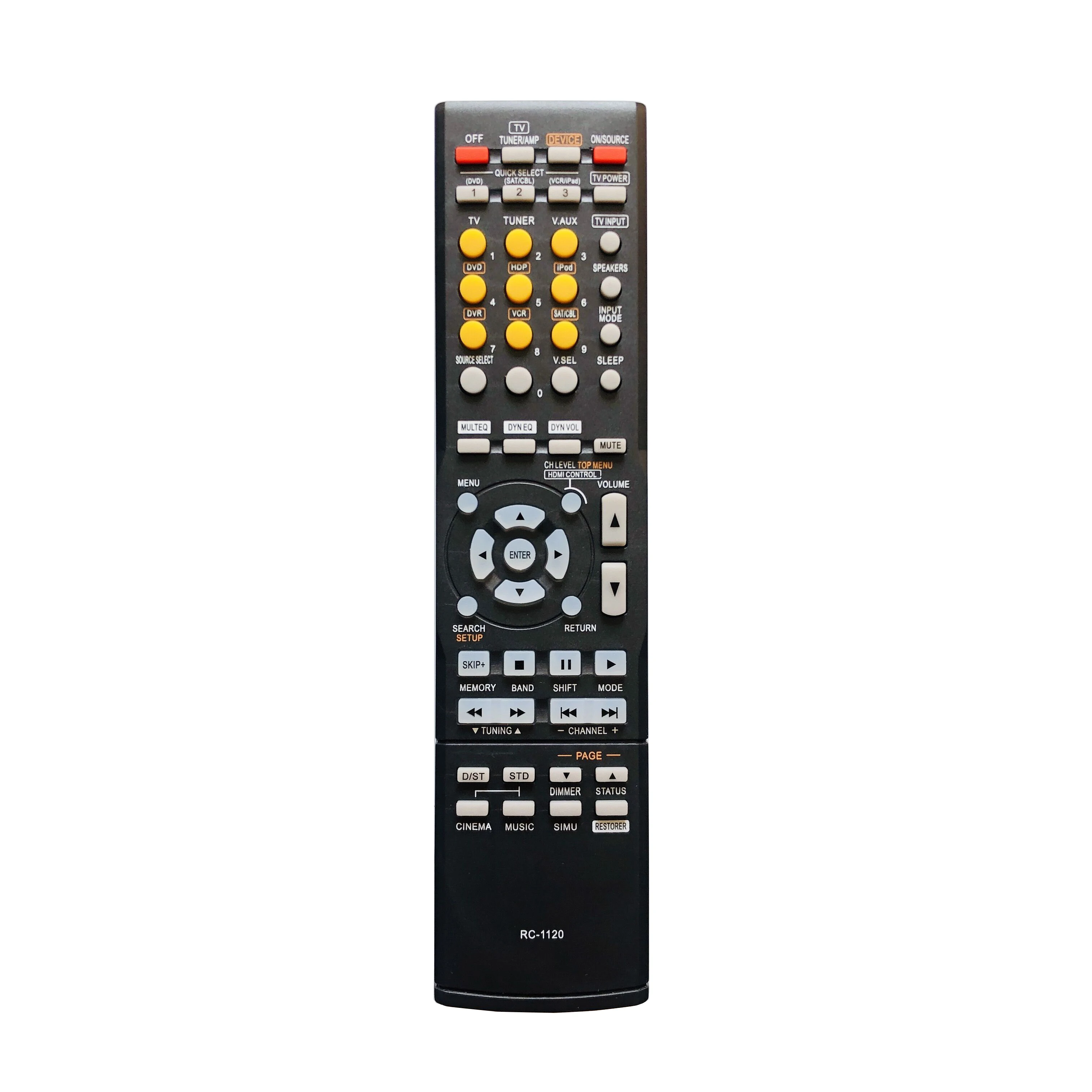 Hot Sale Remote Control RC-1120 for Denon AV Receiver System AVR-590 DHT590BA  AVR1802 AVR2506 AVR2803 AVR3805 AVR-1610 AVR-1910