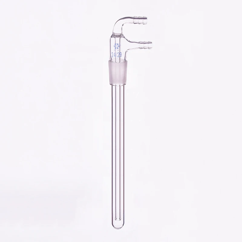 FAPE Cold finger condenser 24/29, Small nozzle outer diameter 10mm, Lower tube length 75mm/100mm/150mm/200mm, Straight condenser