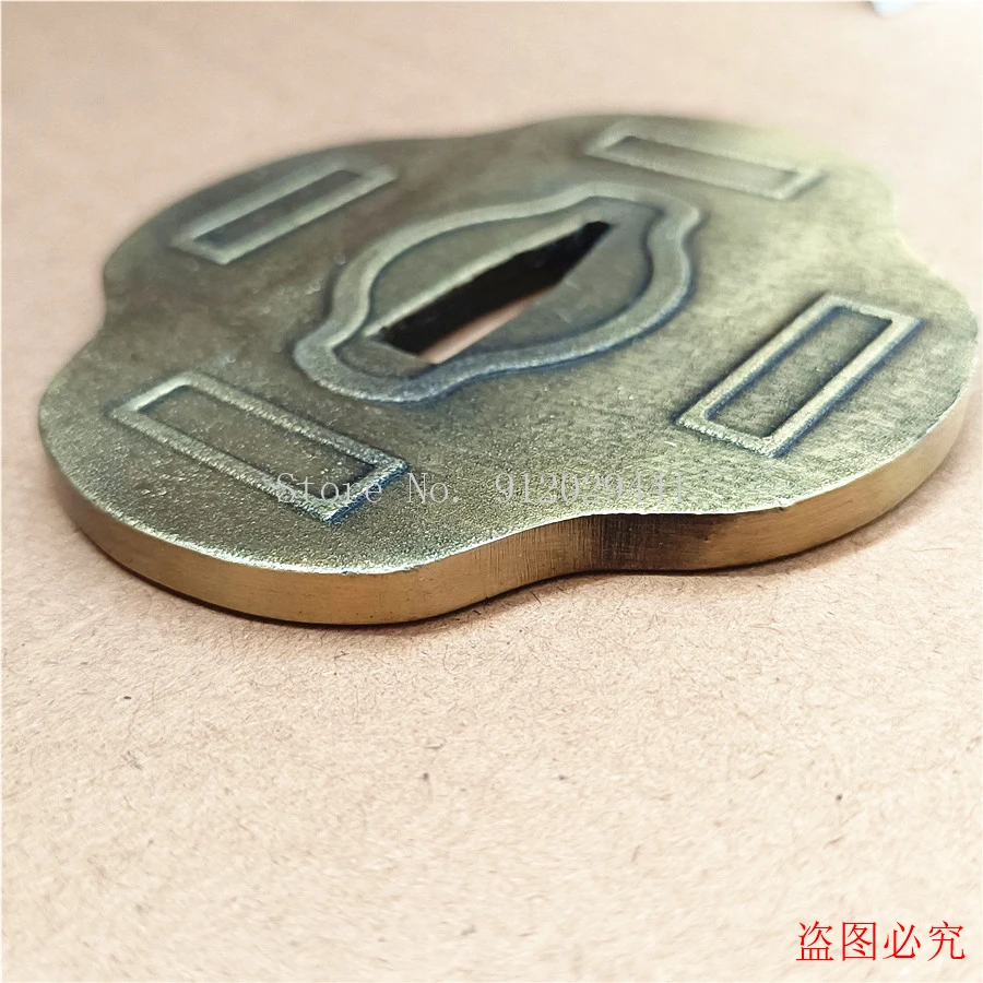 Tsuba-Protector de aleación para espada japonesa, espada samurái, Katana, sable