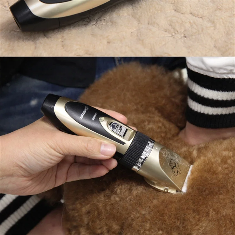 Imagem -04 - Baorun-recarregável Pet Grooming Shaver Máquina Profissional Aparador de Pêlos Dog Haircut Clipper p2 p3