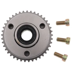 Motorcycle Starter Drive Clutch Assembly for 50cc 70cc 90cc 110cc 125cc Engine ATV Quad 4 Wheeler Dune Buggy Go Kart Dirt Bike