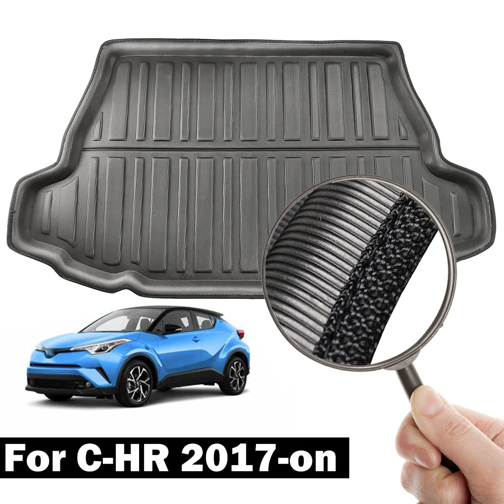 Car Accessories For Toyota C-HR CHR C HR 2017 2018 2019 2020 Boot Cargo Liner Rear Trunk Floor Mat Carpet Luggage Cargo Tray