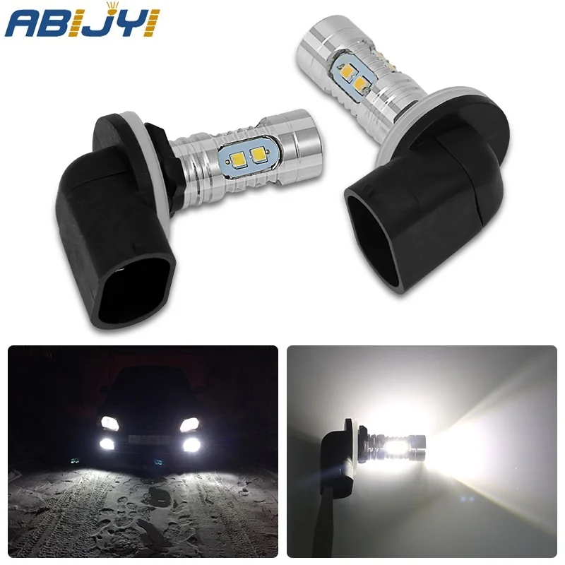 Goods Car Led Bright White Max 50W High Power 881 Fog Light Bulbs For Hyundai Elantra Yuedong Langdong Rena ix35 Tucson Accent