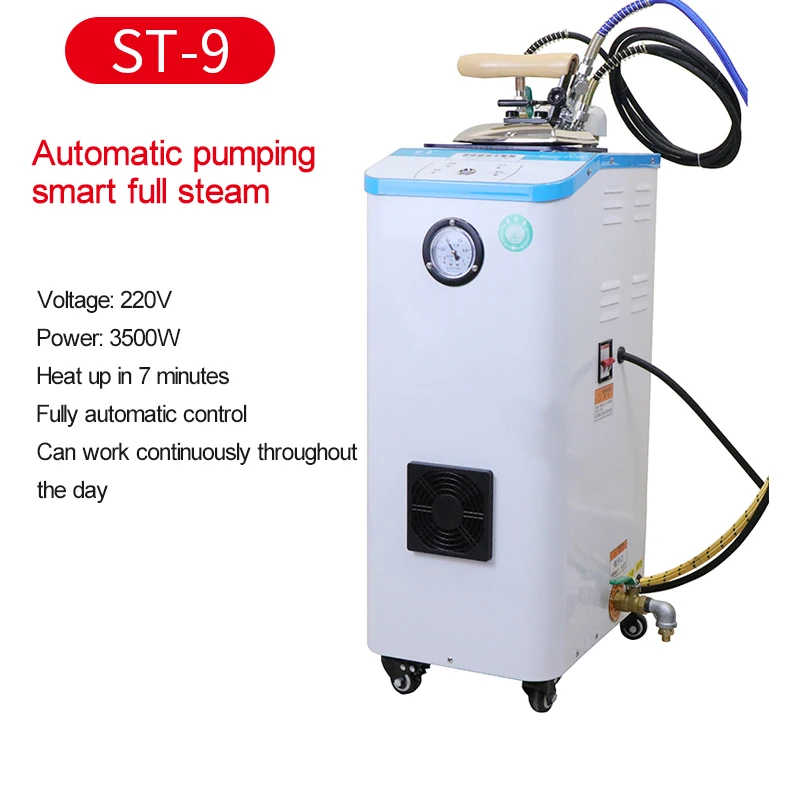 Apparel Automatic Ironing Machine Steam Iron Pressure Boiler Iron Commercial Industrial Small Pressure Boiler Iron