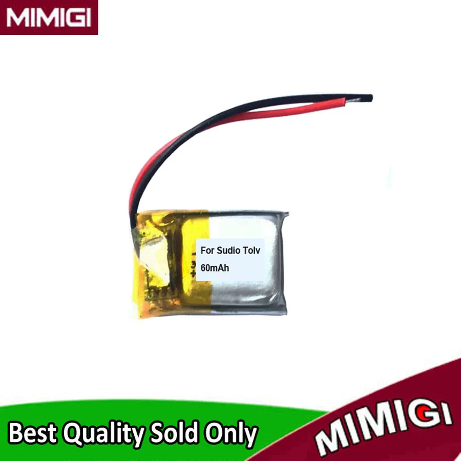 60mAh Battery For Sudio AB Tolv Bluetooth Earphone Handsfree