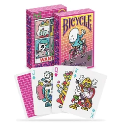 Bicycle Brosmind cztery gangi karty do gry USPCC Collectable Deck Poker rozmiar gry karciane Magic Trick rekwizyty dla maga