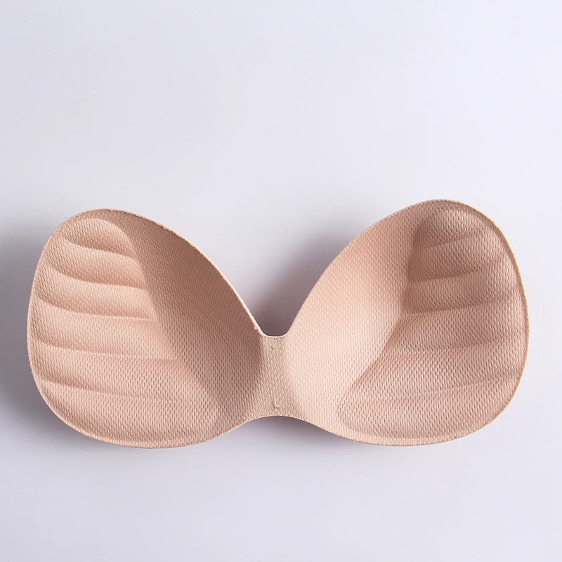 1Pair Women Summer Swimsuit Padding Inserts Sponge Foam Bra Pads Chest Cup Breast Bra Bikini Insert Chest Pad New