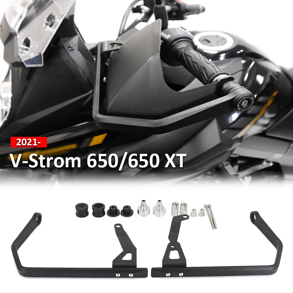 

New Motorcycle Handguard Hand Crash Bar Protector Handlebar Handle Hand Guard For Suzuki V-Strom Vstrom 650 XT V-strom650 2021-