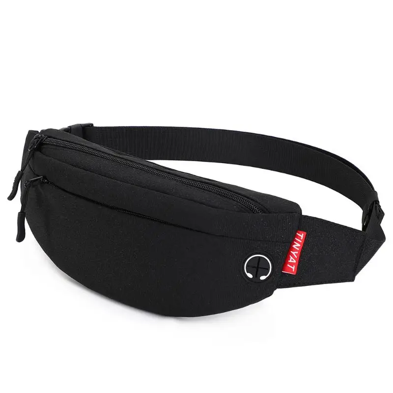 Fashion Men Waist Bag Fanny Pack Pouch Sport Belt Hip Chest Crossbody Shoulder Purse