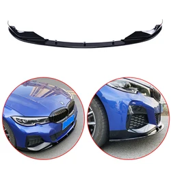 High Quality ABS Front Bumper Lip For BMW 3 Series Saloon G20 320i 325i 330i 360i 2019 2020 Diffuser Spoiler Protector Cover