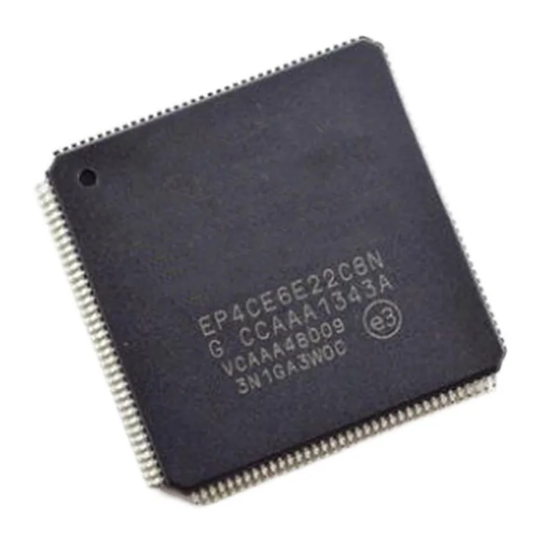 Chip lógico programable EP4CE6E22C8N, nuevo, original, QFP-144, EP4CE6E22C8, 1 unidad