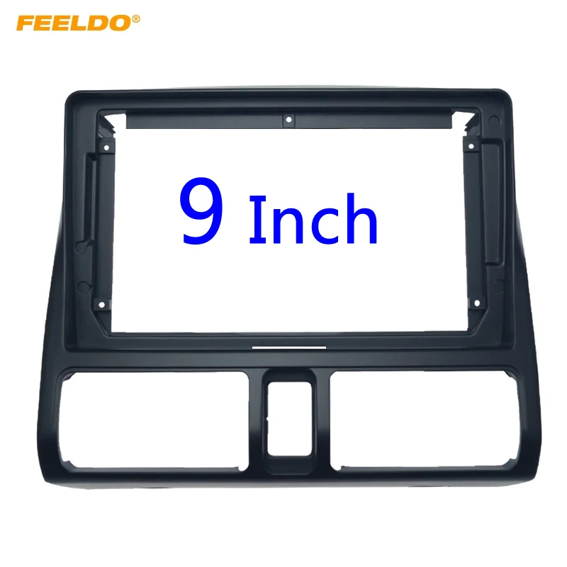 

FEELDO автомобильный стерео 2Din адаптер рамки для Honda CRV 2002 9 "аудио DVD-плеер с большим экраном монтажная панель комплект рамки # HQ4368