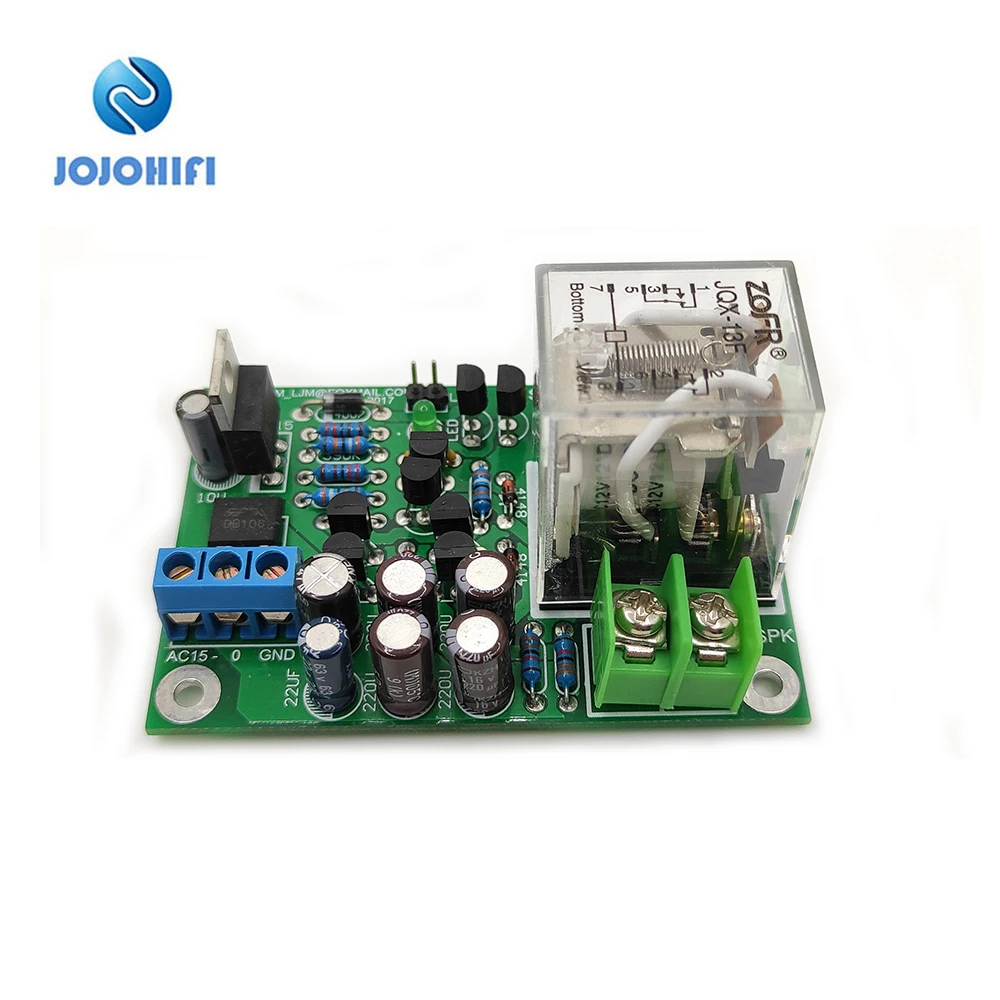 

1pcs AC15V-0 10A Dual Channel Stereo Speaker Protection Finshed Board