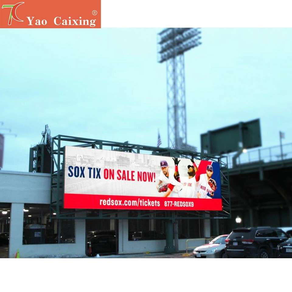 Yaocaixing  P6 smd waterproof caibnet led display screen for stages, sports events,outdoor advertisement ,shopping signs