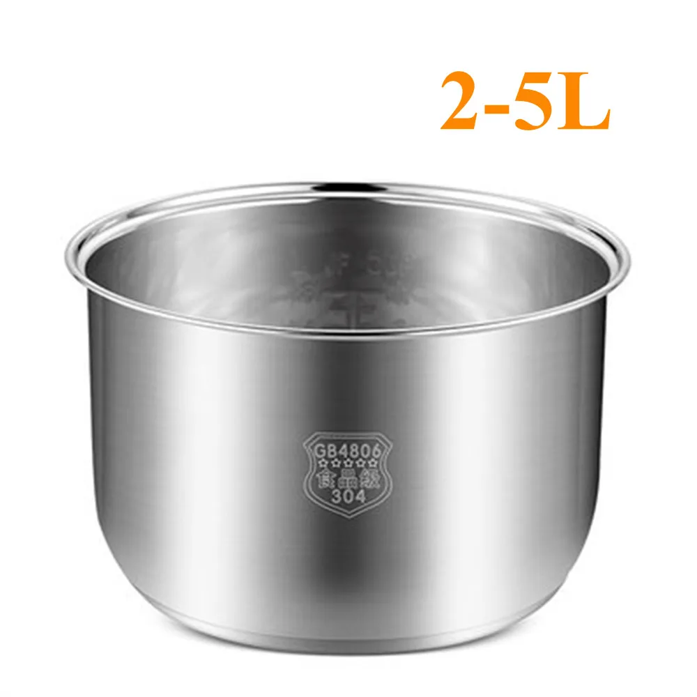 

304 Stainless Steel Non Stick Cooking Pot, Inner Container, Replacement Accessories, Food Rice Cooker POT, Cookware