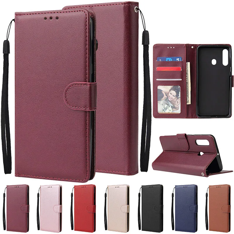 Flip Leather Wallet Case For Samsung A3 A5 A7 2016 2017 A5 A6 A7 A8 A9 2018 A310 A510 A710 A320 A520 A720 A730 A750 A12 A32 A42