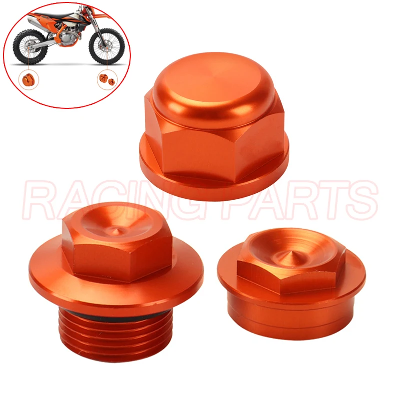 Aluminum Front Rear Wheel Lock Axle Nut For Husqvarna For KTM 125 200 250 300 350 400 450 500 XCW EXC EXCF 2016 - 2021 2019 18