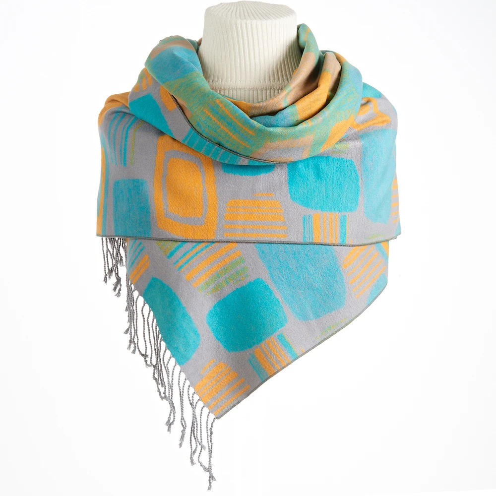 100% SILK VELVET WINTER SCARF For Women 65cmX195cm New Trends Top High Quality Printed Shawl Factory Direct Sale