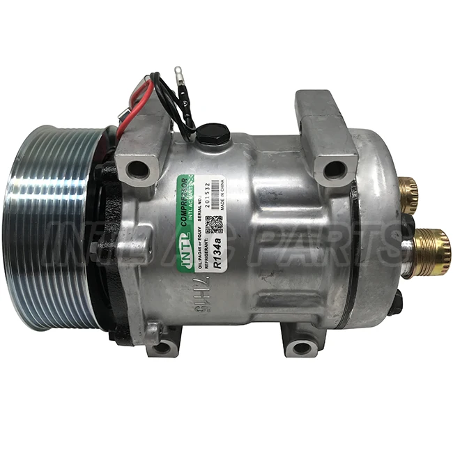 AUTO air conditioning ac compressor PV10 pulley SANDEN SD709 SD-709 7H15 SD7H15