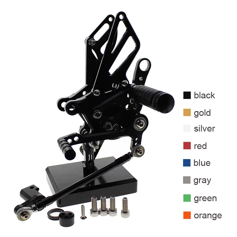 

For Aprilia RSV4 RSV4RF /RSV4 1000 R / Factory 2009-2016 2015 Adjustable Motorcycle Foot Peg Pedal Footrest Rearsets Gear Shift