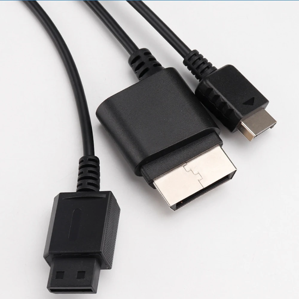 كابل مكون عالي الجودة S-AV كابل الصوت والفيديو لوحدة التحكم في الألعاب XBOX360/Wii/PS2/PS3 1.8 متر