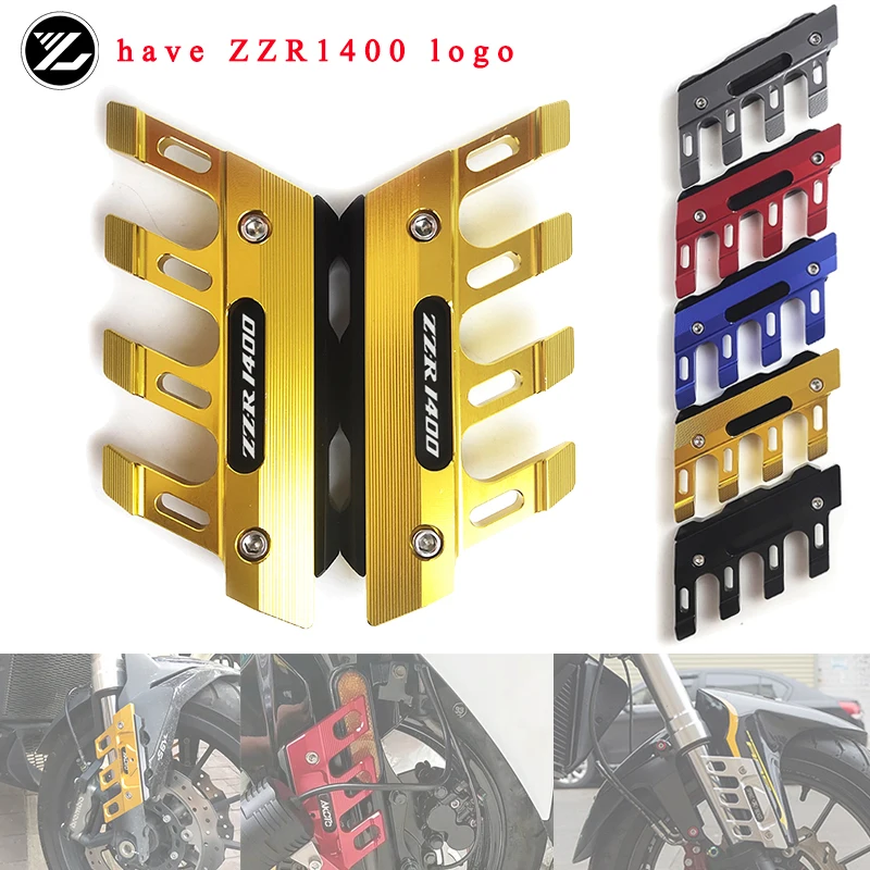 

For Kawasaki ZZR1400 2006-2016 Motorcycle Front Brake Disc Caliper Brake caliper Guard Protector Cove