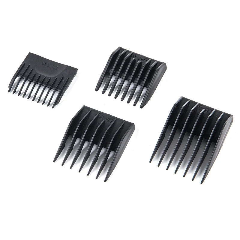 4pcs Barber Hair Clipper Limit Comb Replacement Guide Comb For Moser 1400 Series