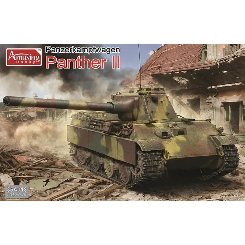 

Amusing Hobby 35A018 1/35 немецкая panzerkampfdata Panther II-набор моделей