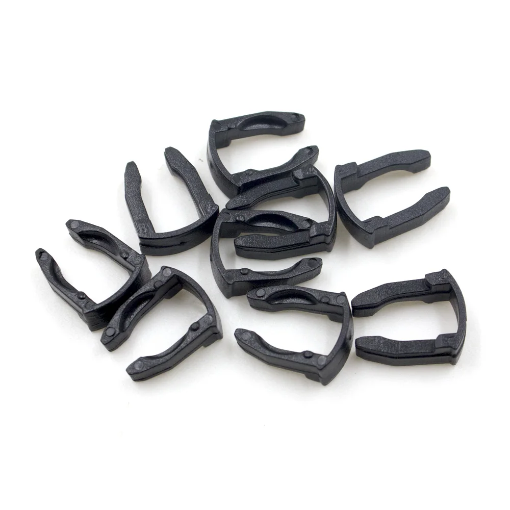 Mix 80pcs Car Pipe joint U-clip plastic U-shaped clip fittings Car care card buckle Automotive filter clips plastic rivets