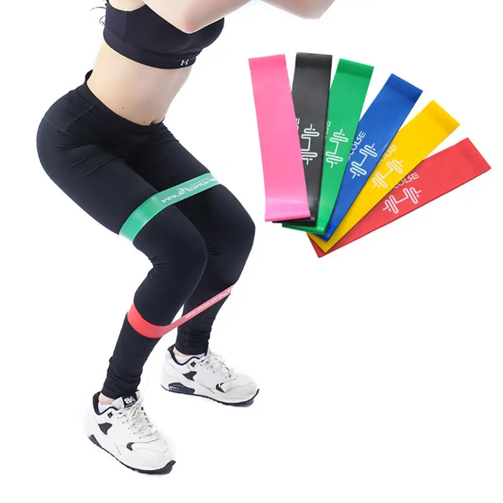 60% Hot Sale Assisted Pull-up Resistance Band Gym Yoga Fitness Mobility Strength Power Loop Yoga Equipment