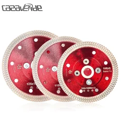 105/115/125mm super thin tile saw blade with flange for cutting porcelain ceramic stone or concrete tile