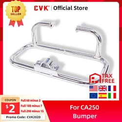 CVK Motorcycle Engine Frame Protector Metal Tube Engine Guard Rail Crash Bar Fence Bumper for Honda CA250 CA 250 CMX250 CMX250C