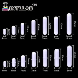 Intlllab-agitador magnético de tamanho misto, agitador magnético PTFE, barras misturadoras