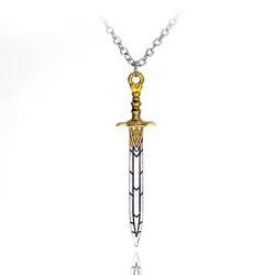 1pc A Lot Percy Jackson Sword Necklace Men And Women Fashion Jewelry Gifts High Quality Zinc Alloy Accessories