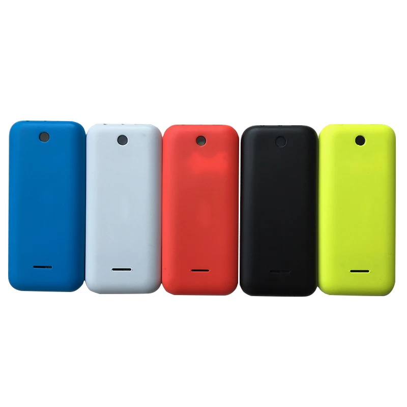 BINYEAE New Full Housing For Nokia 225 Facing Frame + Middle + Back cover + Keypad + Logo Complete Cell Phone Part