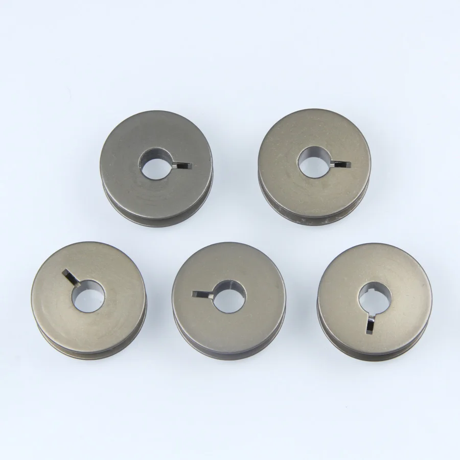 10 PCS #45785 Aluminum Bobbin Fit Singer HR221, 221-1, 222, 301, 301-1, 301A, 491UTT, Alphasew 221, Bernina 217, 540