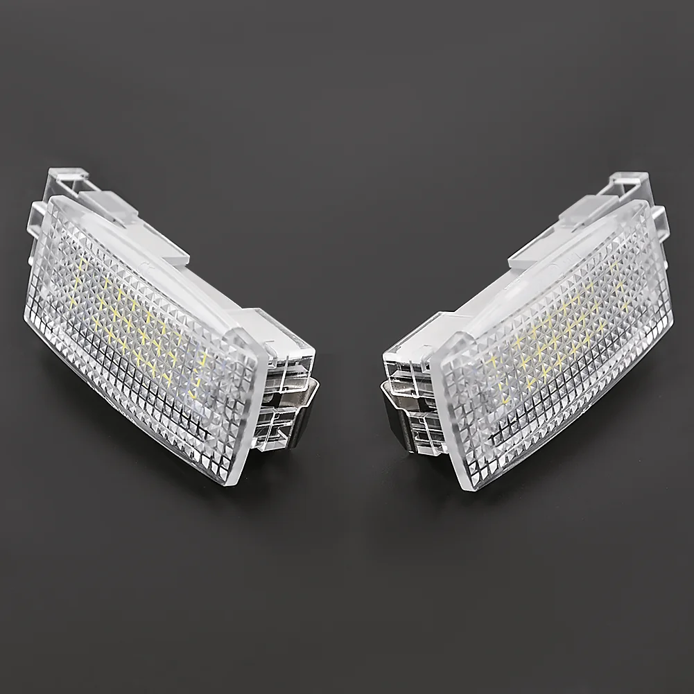 LED Interior Sun Visor Vanity Mirror Light Reading Lamps For VW Golf 4 5 6 7 Passat B5 B6 B7 Tiguan Beetle EOS Scirocco 3 Sharan