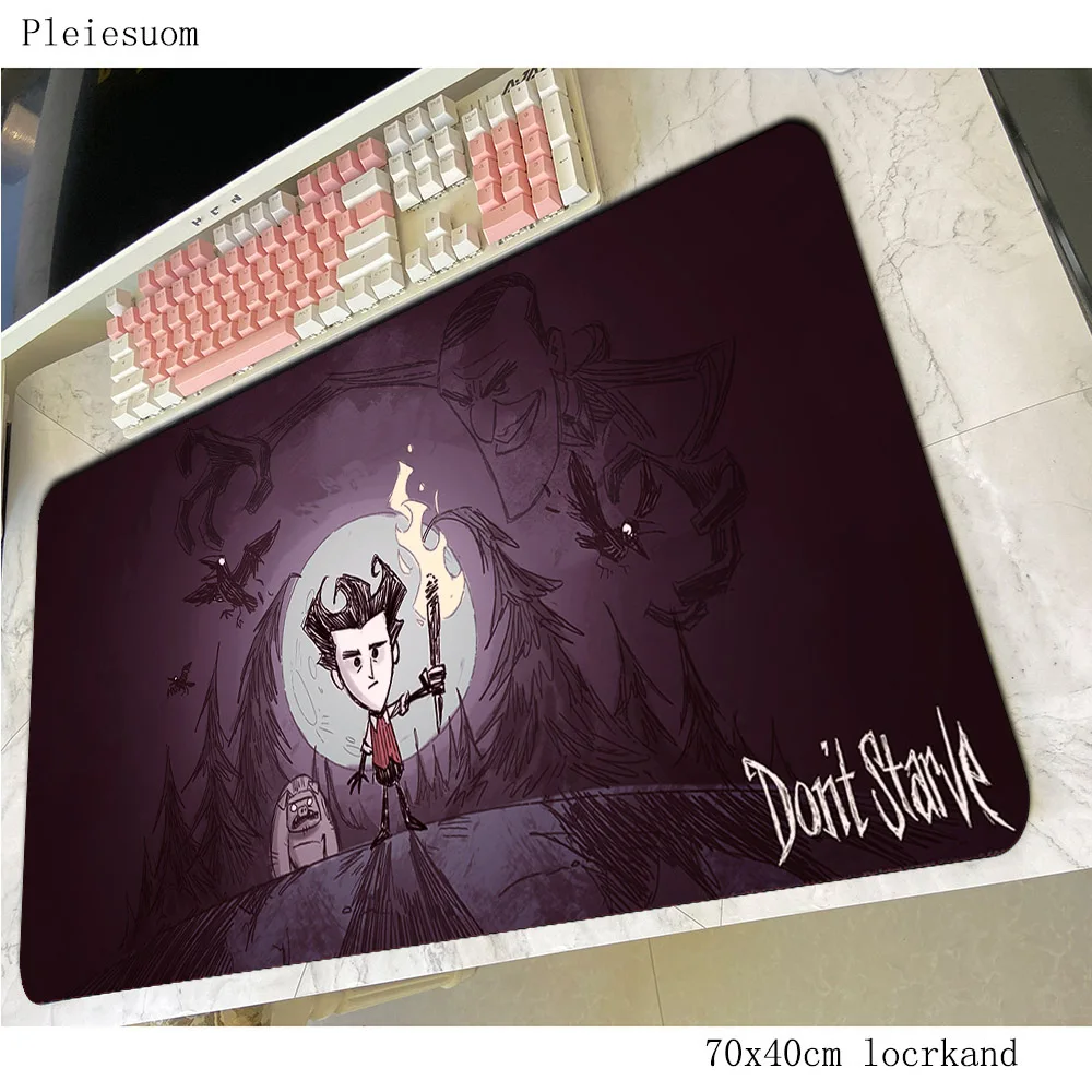 dont starve mouse pad gamer Beautiful 70x40cm notbook mouse mat gaming mousepad large Birthday pad mouse PC desk padmouse mats