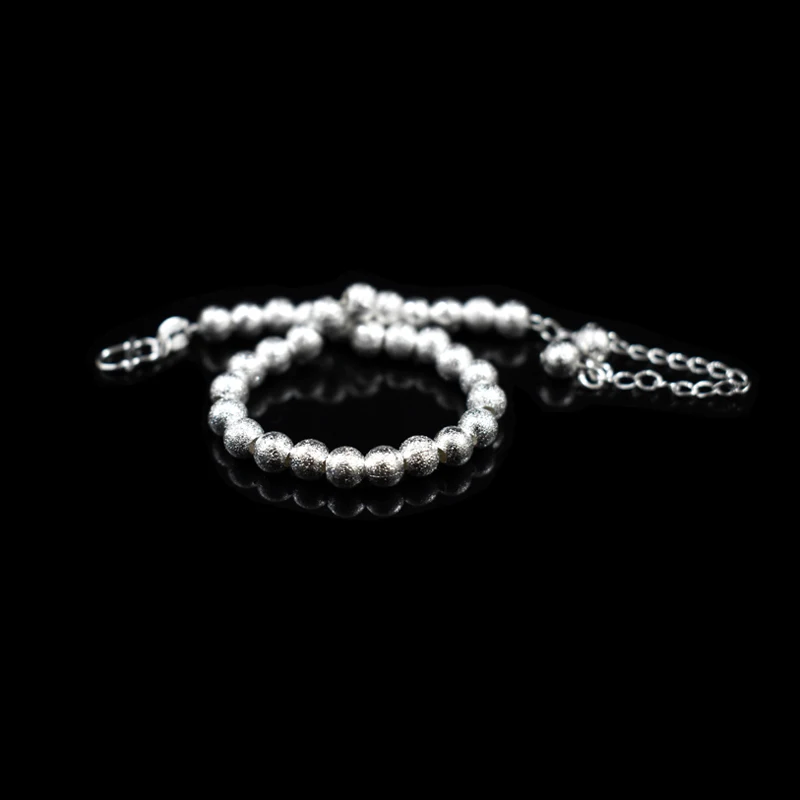 New Arrival Fashion Small Ball Beaded Bracelet Chain 925 Sterling Silver Hand Chain Bracelets For Women&Girl Fine Jewelry Gift