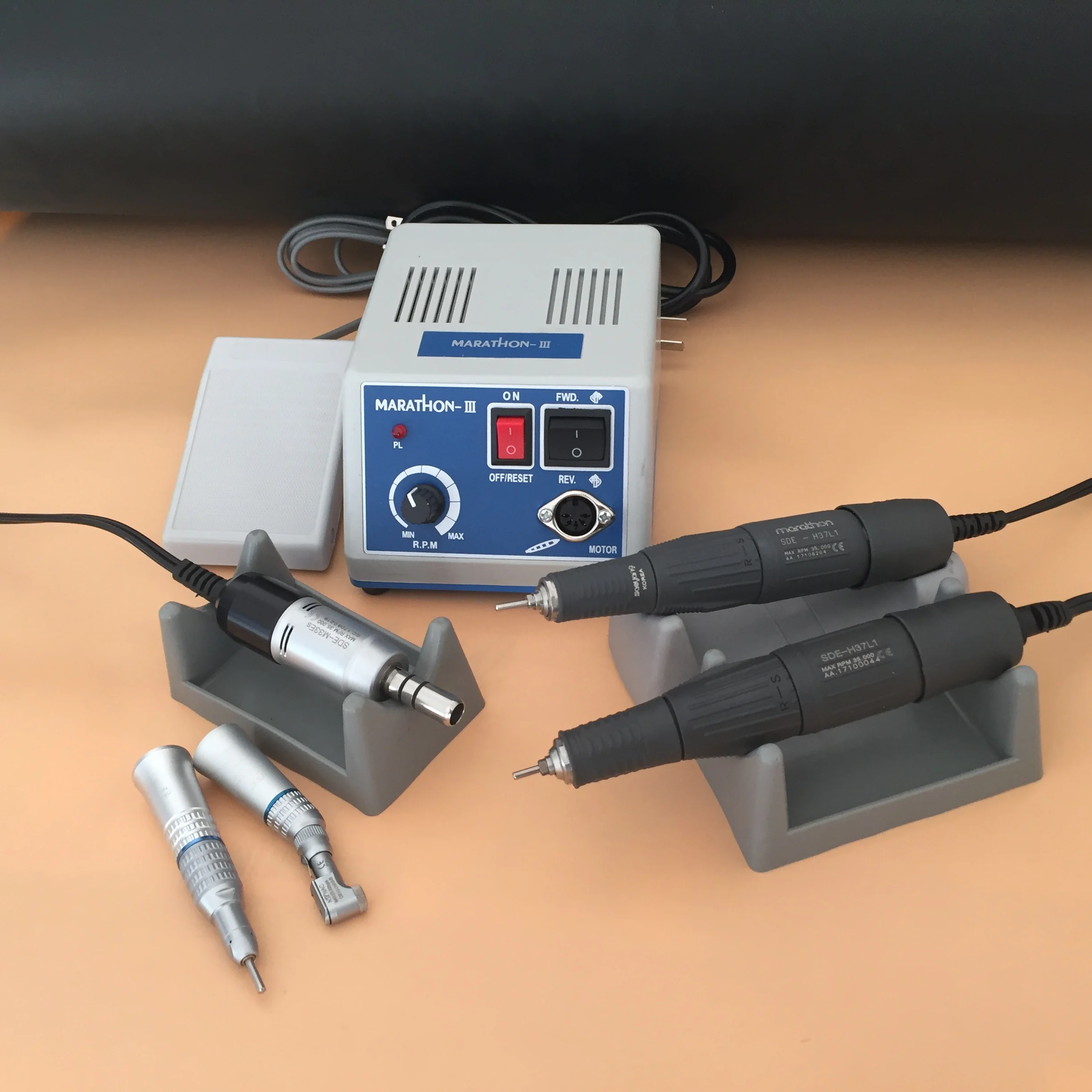 SMT MARATHON Micromotor Machine N3 +35000 obr./min 45000 obr./min rękojeść elektryczny mikrosilnik rękojeść typu E